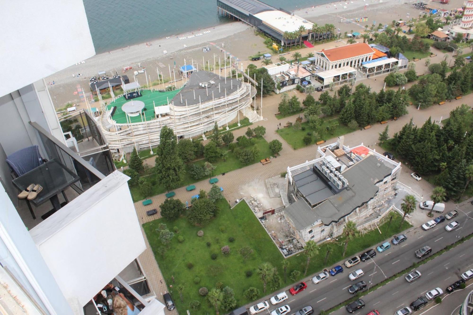 Appartamento Orbi Sea Towers-Sea View Batumi Esterno foto